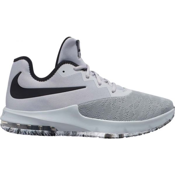 Nike AIR MAX INFURIATE III LOW šedá 10 - Pánská basketbalová obuv Nike