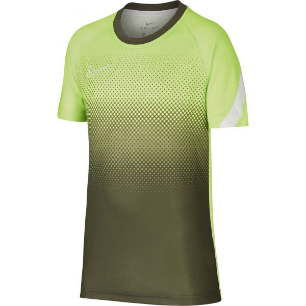 Nike DRY ACD TOP SS GX FP zelená L - Chlapecké fotbalové tričko Nike