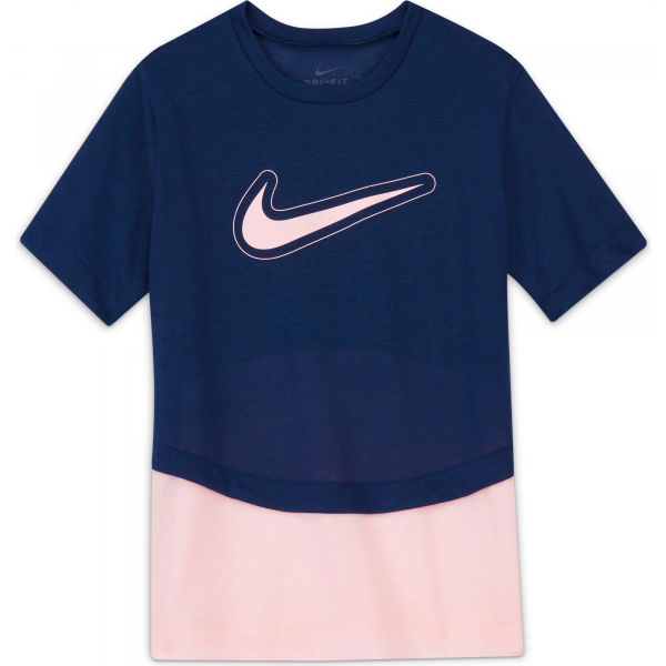 Nike DRY TROPHY SS TOP G  S - Dívčí tréninkové tričko Nike