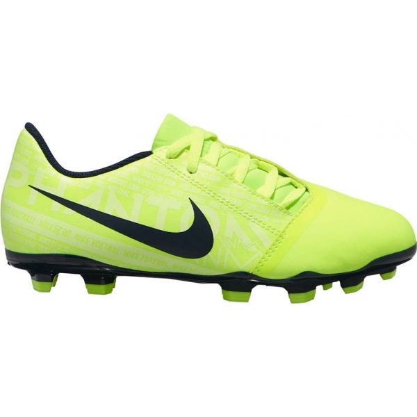 Nike JR PHANTOM VENOM CLUB FG světle zelená 4.5 - Chlapecké lisovky Nike
