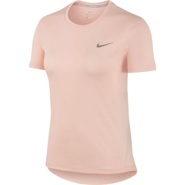 Nike MILER TOP SS W růžová XS - Dámský běžecký top Nike