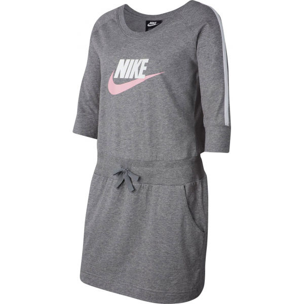 Nike NSW SPORTSWEAR GYM VINTAGE G  XL - Dívčí šaty Nike