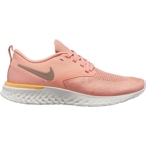 Nike ODYSSEY REACT 2 FLYKNIT W světle růžová 9 - Dámská běžecká obuv Nike
