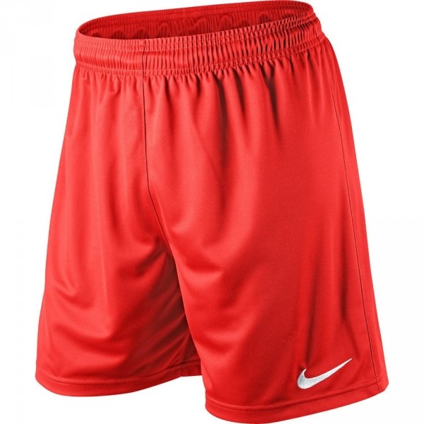 Nike PARK KNIT SHORT YOUTH červená XS - Dětské fotbalové trenky Nike