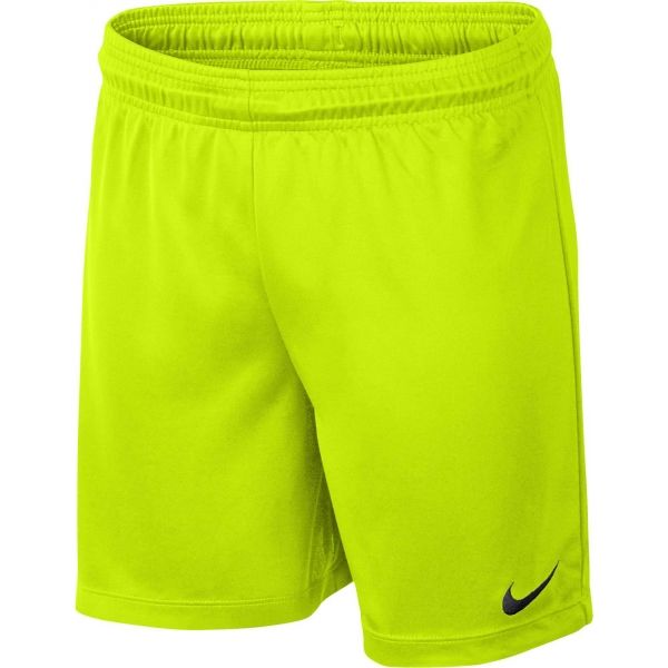 Nike YTH PARK II KNIT SHORT NB světle zelená L - Chlapecké fotbalové kraťasy Nike