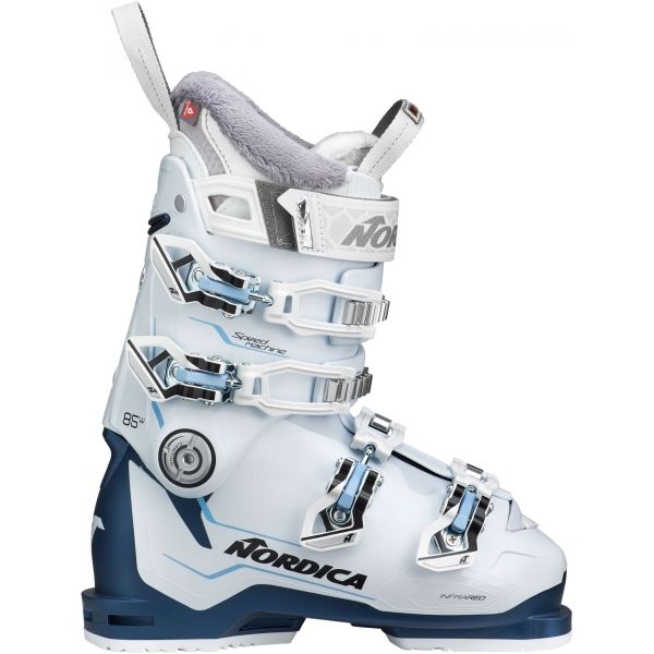 Nordica SPEEDMACHINE 85 W bílá 25.5 - Dámské lyžařské boty Nordica