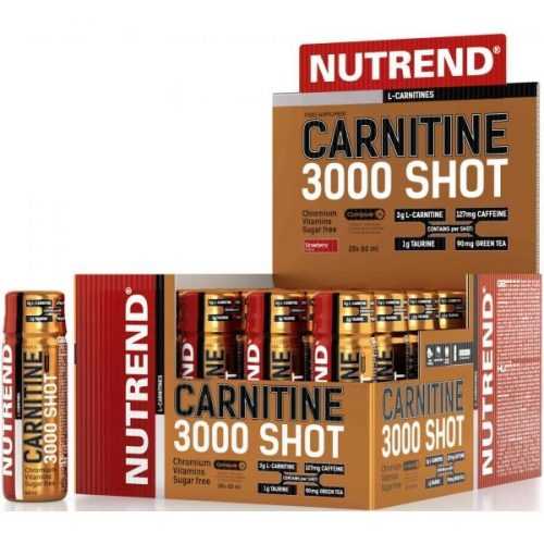 Nutrend CARNITINE 3000 SHOT JAHODA  NS - L -carnitine Nutrend
