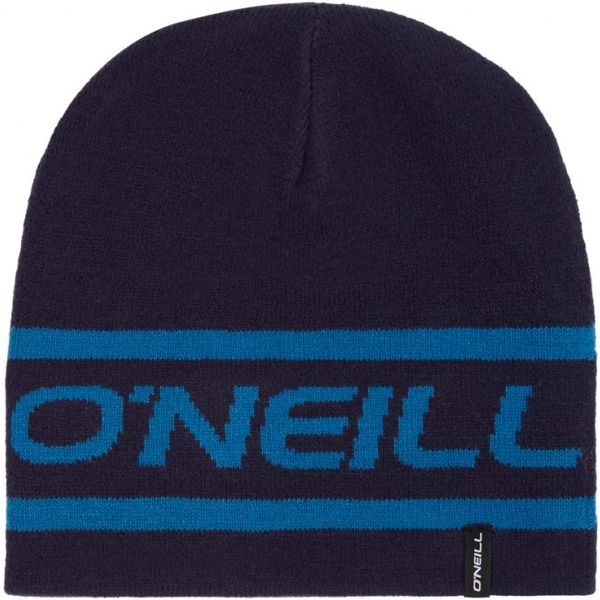 O'Neill BM REVERSIBLE LOGO BEANIE tmavě modrá 0 - Pánská zimní čepice O'Neill