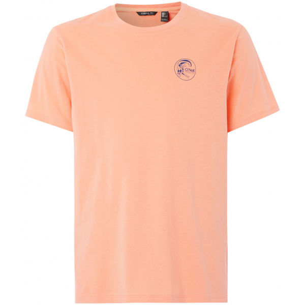 O'Neill LM ORIGINALS LOGO T-SHIRT oranžová S - Pánské tričko O'Neill
