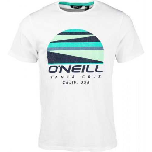 O'Neill LM SUNSET LOGO T-SHIRT bílá S - Pánské tričko O'Neill