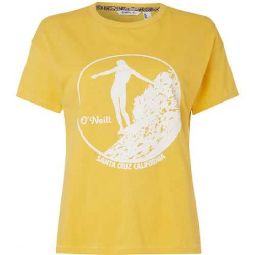 O'Neill LW OLYMPIA T-SHIRT žlutá L - Dámské tričko O'Neill