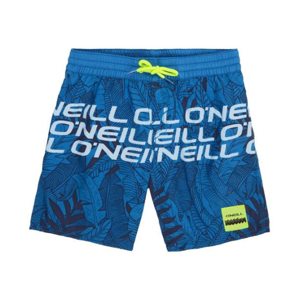 O'Neill PB STACKED SHORTS modrá 140 - Chlapecké koupací šortky O'Neill