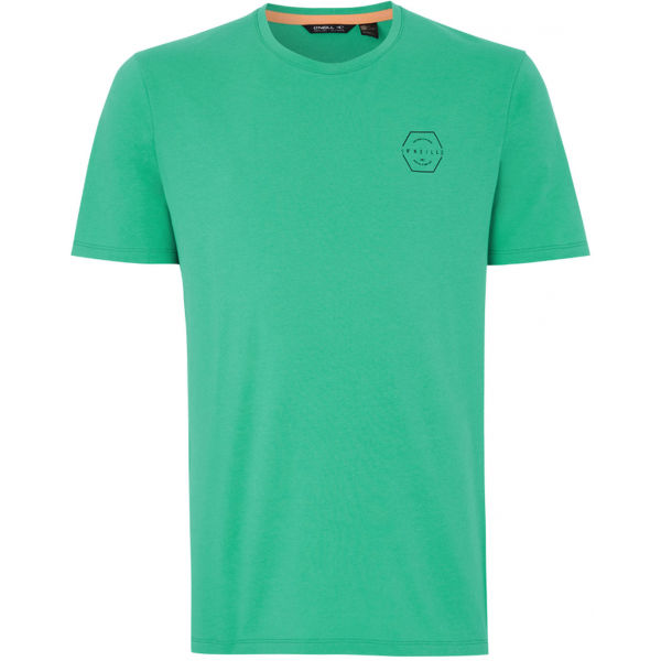 O'Neill PM TEAM HYBRID T-SHIRT zelená S - Pánské tričko O'Neill
