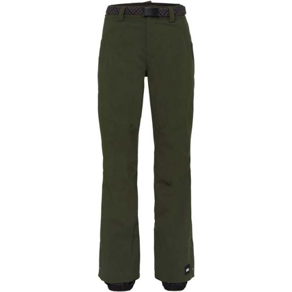 O'Neill PW STAR PANTS tmavě zelená L - Dámské lyžařské/snowboardové kalhoty O'Neill