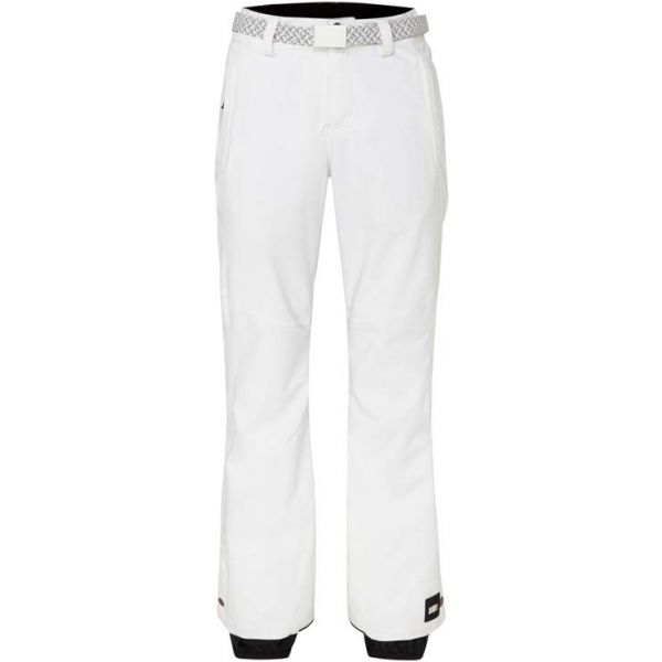 O'Neill PW STAR SLIM PANTS bílá XL - Dámské snowboardové/lyžařské kalhoty O'Neill