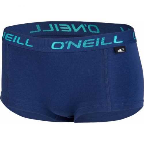 O'Neill SHORTY 2-PACK tmavě modrá L - Dámské spodní kalhotky O'Neill