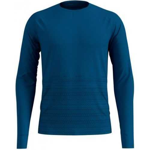 Odlo MEN'S T-SHIRT L/S ALLIANCE modrá XL - Pánské tričko Odlo