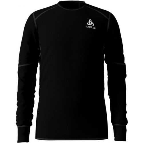 Odlo SUW KIDS TOP L/S CREW NECK ACTIVE X-WARM černá 128 - Dětské tričko Odlo