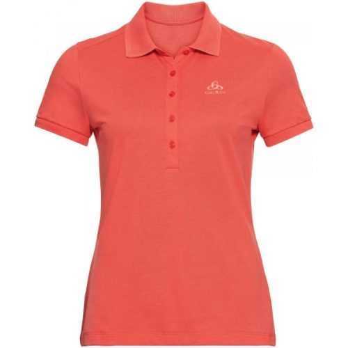 Odlo WOMEN'S T-SHIRT POLO S/S CONCORD oranžová S - Dámské tričko Odlo