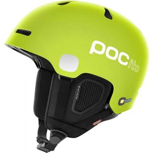 POC POCITO FORNIX FLUORESCENT světle zelená (51 - 54) - Dětská lyžařská helma POC