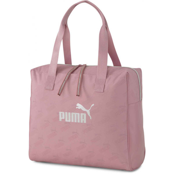 Puma CORE UP LARGE SHOPPER růžová NS - Dámská taška Puma