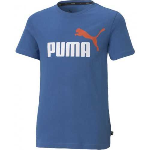Puma ESS + 2 COL LOGO TEE  140 - Chlapecké triko Puma