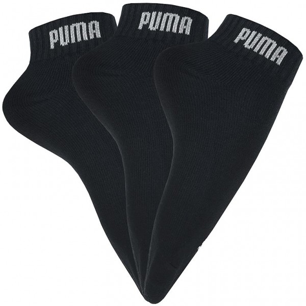 Puma PONOŽKY - 3 PÁRY černá 35 - 38 - Ponožky Puma
