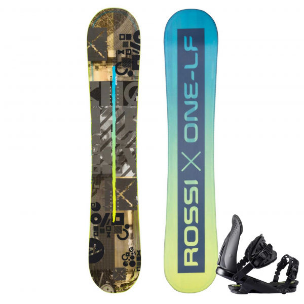 Rossignol ONE LF WIDE + CUDA M/L  157 - Pánský snowboard set Rossignol