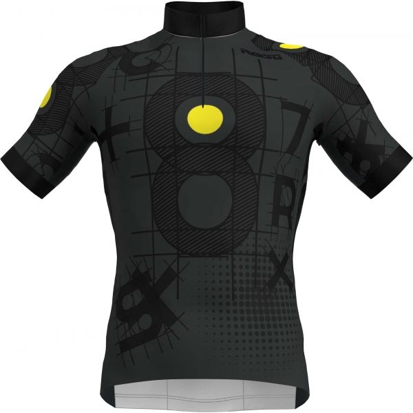 Rosti GRIGIO černá 2XL - Pánský cyklistický dres Rosti