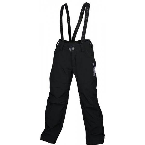 Rucanor TRIMM JUNIOR černá 152 - Dětské softshellové kalhoty Rucanor