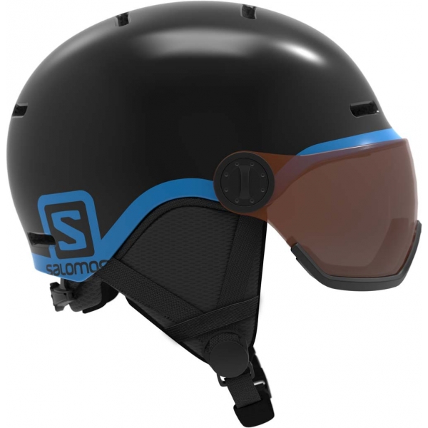 Salomon GROM VISOR černá (53 - 56) - Dětská lyžařská helma Salomon
