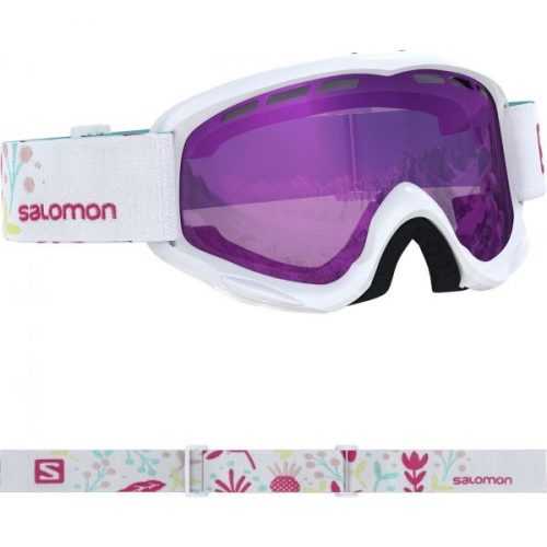 Salomon JUKE bílá NS - Juniorské lyžařské brýle Salomon