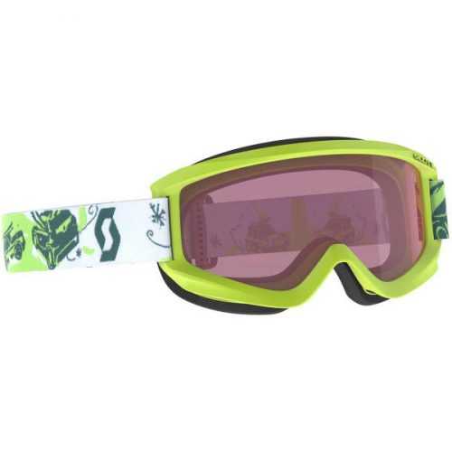 Scott JR AGENT zelená UNI - Dětské lyžařské brýle Scott