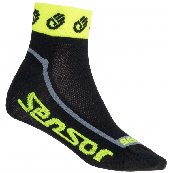 Sensor RACE LITE žlutá 39 - 42 - Cyklistické ponožky Sensor