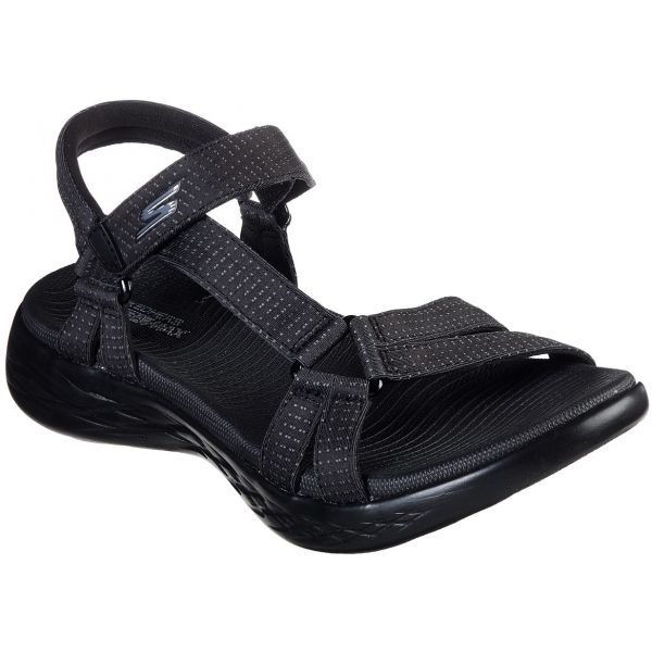 Skechers ON-THE-GO 600 BRILLIANCY černá 36 - Dámské sandály Skechers