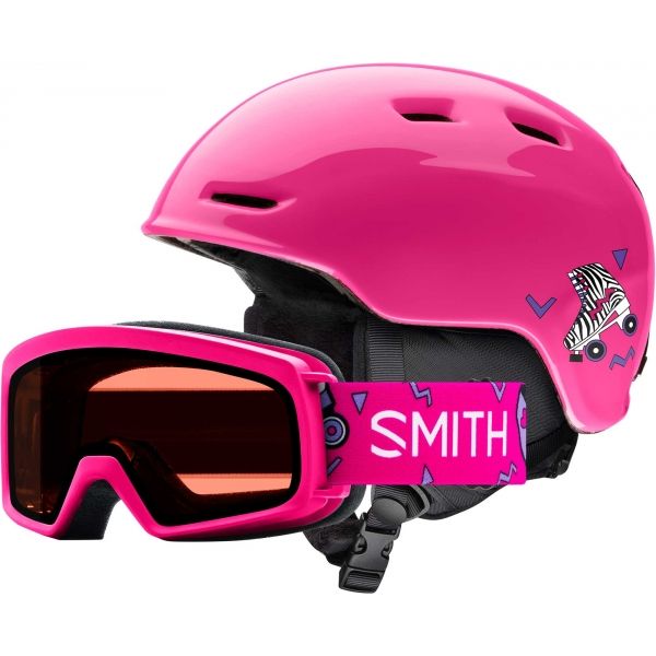 Smith ZOOM JR růžová (48 - 53) - Dětská lyžařská helma Smith