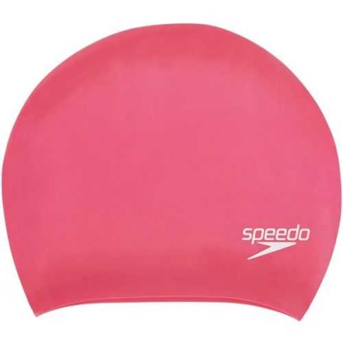 Speedo LONG HAIR CAP růžová NS - Plavecká čepice na dlouhé vlasy Speedo