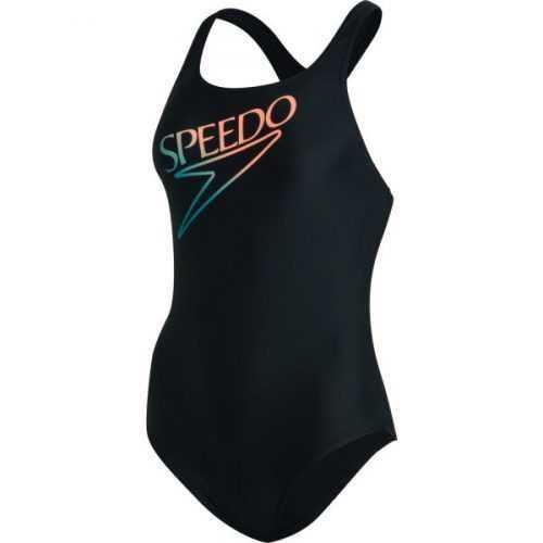 Speedo RETRO LOGO MEDALIST  38 - Dámské plavky Speedo