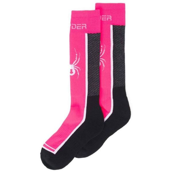 Spyder GIRLS SWEEP růžová L - Ponožky Spyder