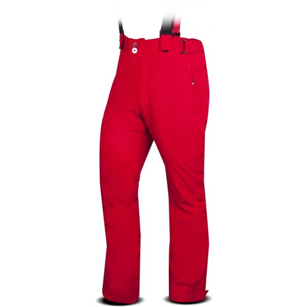 TRIMM RIDER červená L - Pánské lyžařské kalhoty TRIMM
