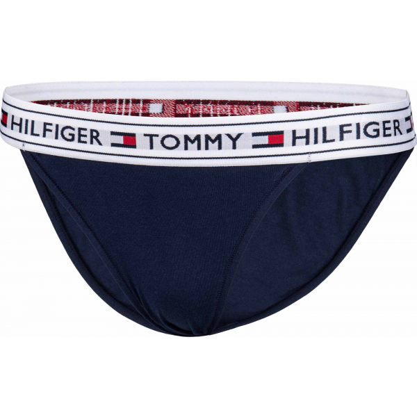 Tommy Hilfiger BIKINI tmavě modrá M - Dámské kalhotky Tommy Hilfiger