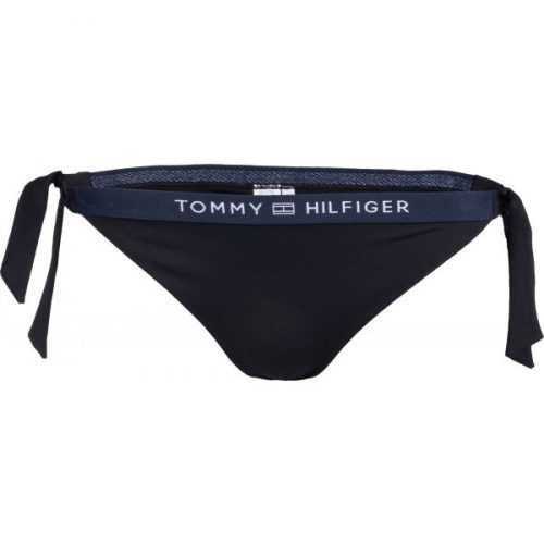 Tommy Hilfiger CHEEKY SIDE TIE BIKINI  XS - Dámský spodní díl plavek Tommy Hilfiger