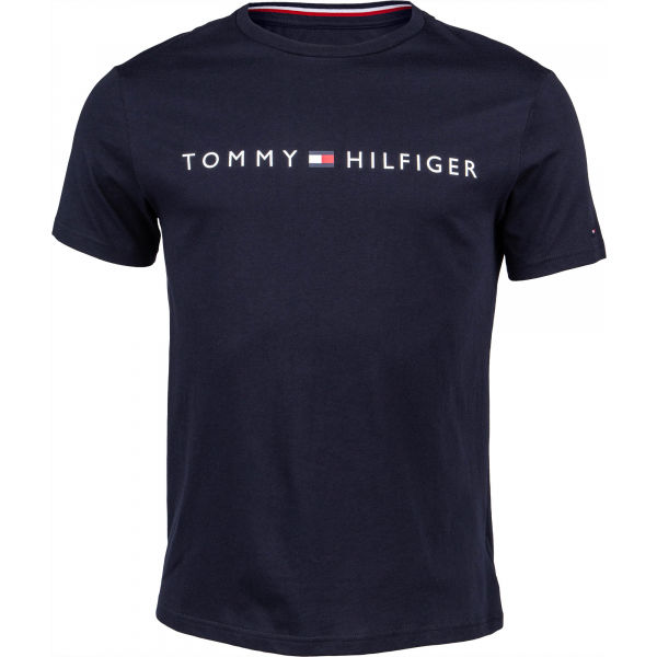 Tommy Hilfiger CN SS TEE LOGO  S - Pánské tričko Tommy Hilfiger
