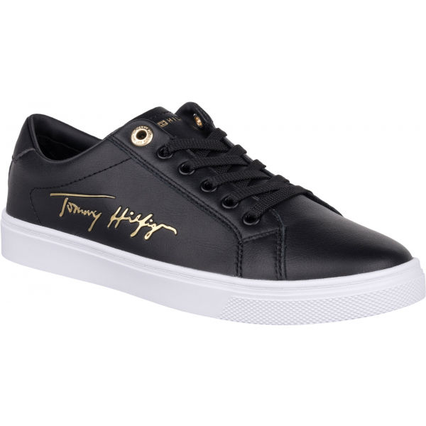 Tommy Hilfiger SIGNATURE CUPSOLE SNEAKER  39 - Dámská volnočasová obuv Tommy Hilfiger
