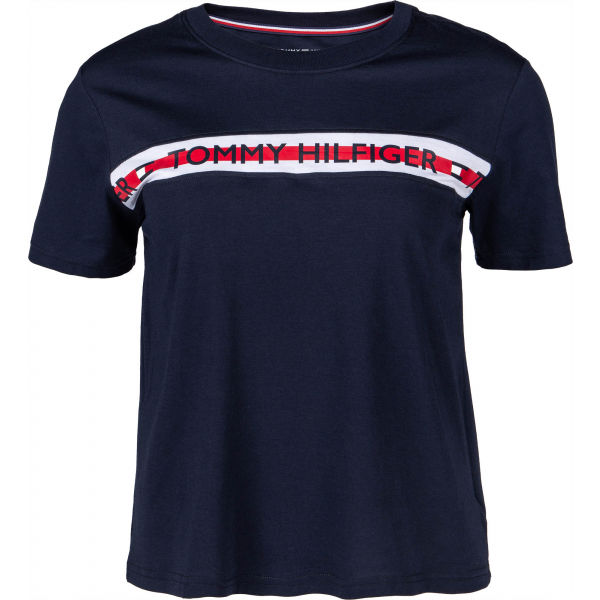 Tommy Hilfiger SS TEE  XL - Dámské tričko Tommy Hilfiger