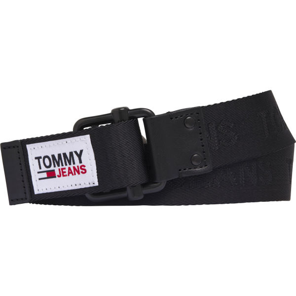 Tommy Hilfiger TJM LOGO WEBBING BELT 3.5  100 - Pánský pásek Tommy Hilfiger