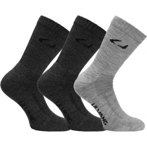 Ulvang ALLROUND 3PCK šedá 35/39 - Vlněné ponožky Ulvang