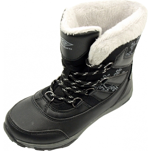 Umbro ALIISA černá 28 - Dětská zimní obuv Umbro