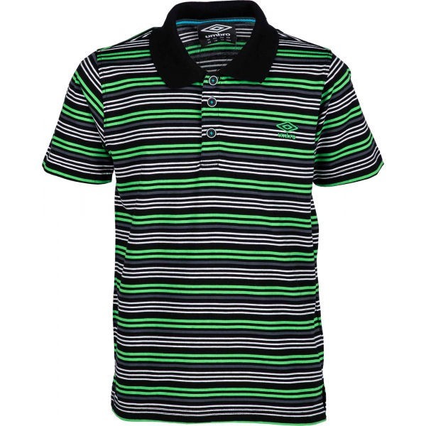Umbro PERRY zelená 128-134 - Dětské polo tričko Umbro