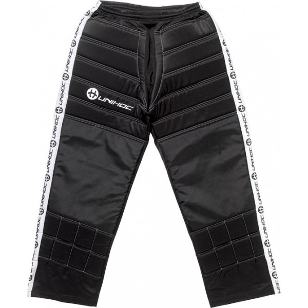 Unihoc GOALIE PANTS BLOCKER černá XL - Kalhoty pro gólmany Unihoc